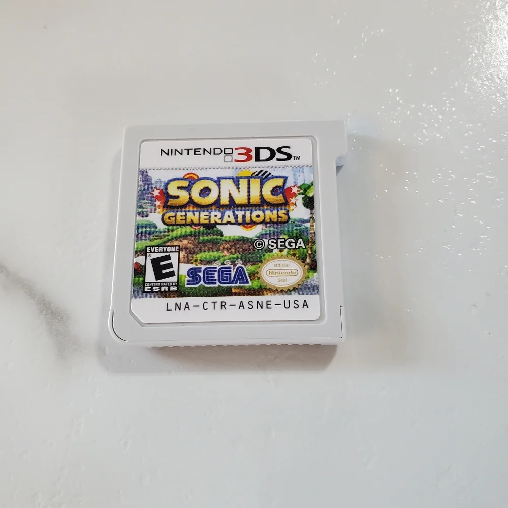 Sonic Generations Nintendo 3DS Video Game SEGA *TESTED*